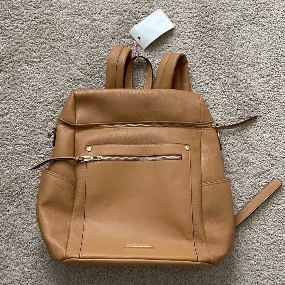 Poppy and Peonies Commuter Backpack
